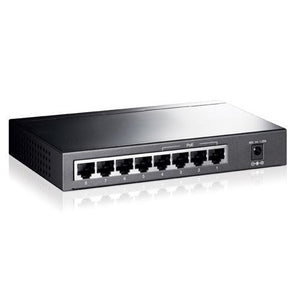 TP-LINK 8-PORT GIGABIT BUREAU POE SWITCH, 8 GIGABIT RJ45 /W 4 POE PORTS, BOITIER MÉTAL TL-SG1008P - Simple Boutique