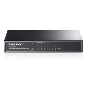TP-LINK 8-PORT GIGABIT BUREAU POE SWITCH, 8 GIGABIT RJ45 /W 4 POE PORTS, BOITIER MÉTAL TL-SG1008P - Simple Boutique