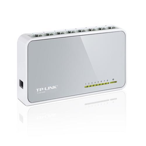 TP-LINK SWITCH DE BUREAU 8 PORTS 10/100 MBPS TL-SF1008D - Simple Boutique