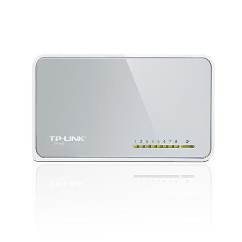 TP-LINK SWITCH DE BUREAU 8 PORTS 10/100 MBPS TL-SF1008D - Simple Boutique