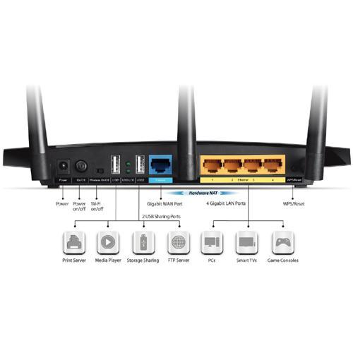 TP-Link Archer C7 Routeur Gigabit sans fil double bande AC1750 - Simple Boutique