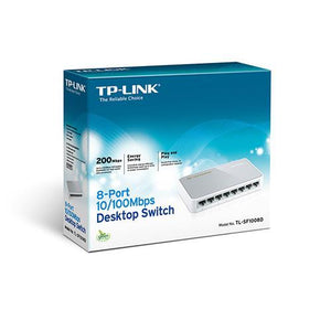 TP-Link Switch de bureau 8 ports 10/100 Mbps TL-SF1008D - Simple Boutique