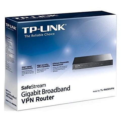 TP-Link TL-R600VPN Safestream Routeur Filaire VPN Haut-Débit Gigabit