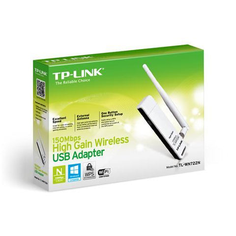 TP-Link TL-WN722N Adaptateur USB Sans Fil N 150 Mbps
