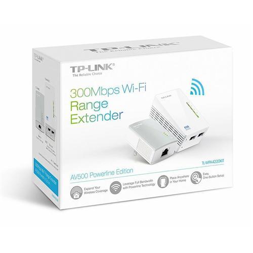 TP-Link TL-WPA4220KIT Kit Extenseur CPL AV500 Wi-Fi N 300 Powerline - Simple Boutique