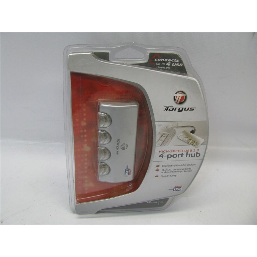 Targus Hub USB 2.0 4 Ports Haute Vitesse Gris - Simple Boutique