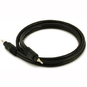 TechCraft Câble Audio 3.5Mm Mâle/Mâle De Blindé Haute-Qualité Noir 15 Pieds - Simple Boutique