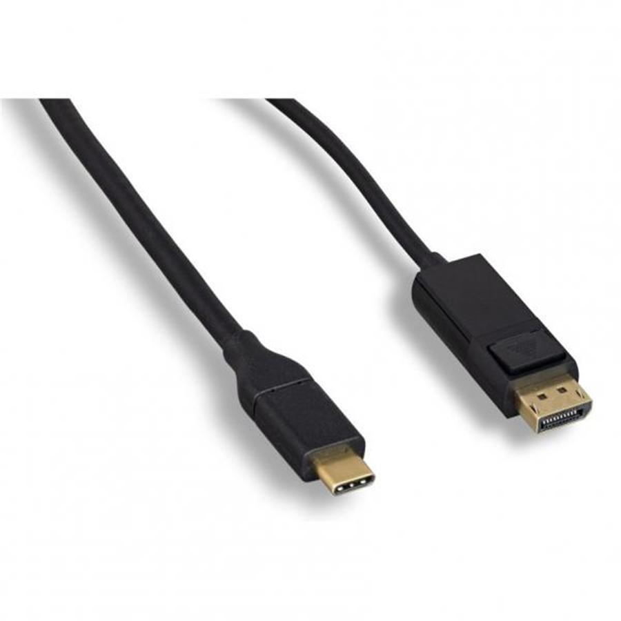 TechCraft - Câble USB 3.1 Type C à DisplayPort, Longeur de 10 Pied, Noir - Simple Boutique
