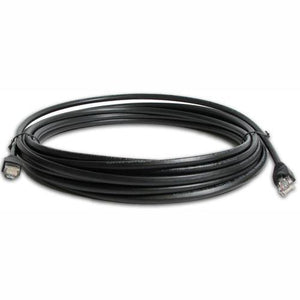 TechCraft Câble ethernet réseau Cat5e (350MHz) Extérieur Noir 25pi - Simple Boutique