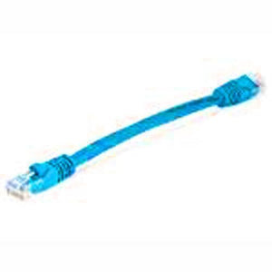 TechCraft Câble ethernet réseau Cat5e 350MHz RJ-45 0.5 pieds Bleu Pâle - Simple Boutique