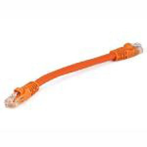 TechCraft Câble ethernet réseau Cat5e 350MHz RJ-45 0.5 pieds Orange - Simple Boutique