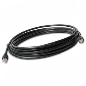 TechCraft Câble ethernet réseau Cat6 (550MHz) Extérieur Noir 25pi - Simple Boutique