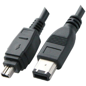 TechCraft IEEE 1394 Firewire 4PIN 6PIN 6 Pi Noir - Simple Boutique