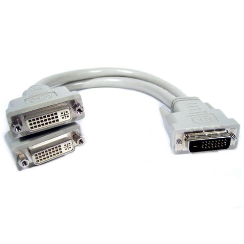 TechCraft Splitter DVI-D Dual Link 1x Mâle/2x Femelle de 1 pied