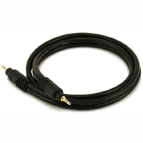 TechCraftCâble Audio 3.5Mm Mâle/Mâle De Blindé Haute-Qualité Noir 50 Pieds - Simple Boutique