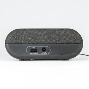 Timex - Radio-Réveil FM Avec Chargement Sans-Fil et Port USB, Noir - Simple Boutique