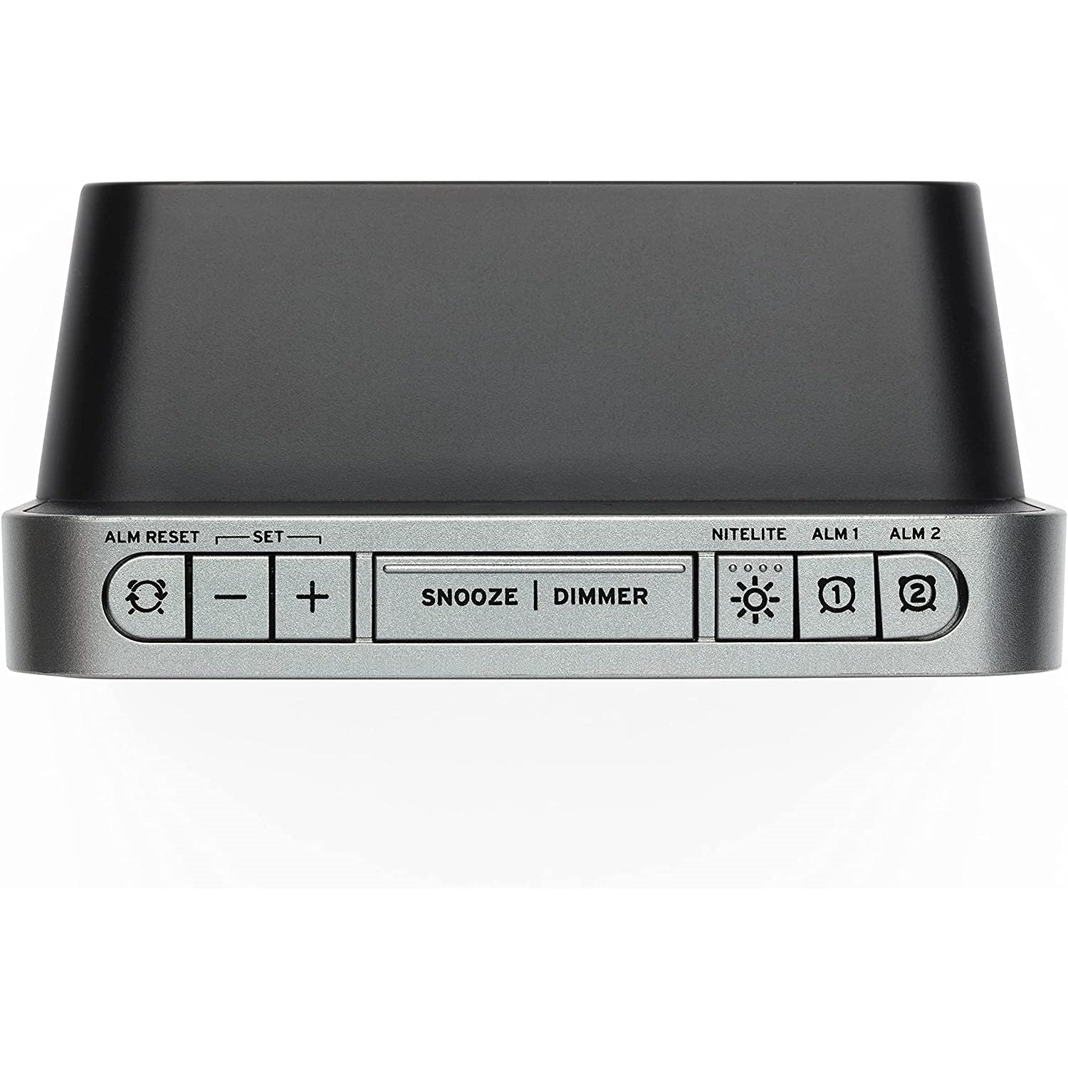 Timex - Radio-Réveil avec Écran LED, Chargement USB et Veilleuse, Noir - Simple Boutique