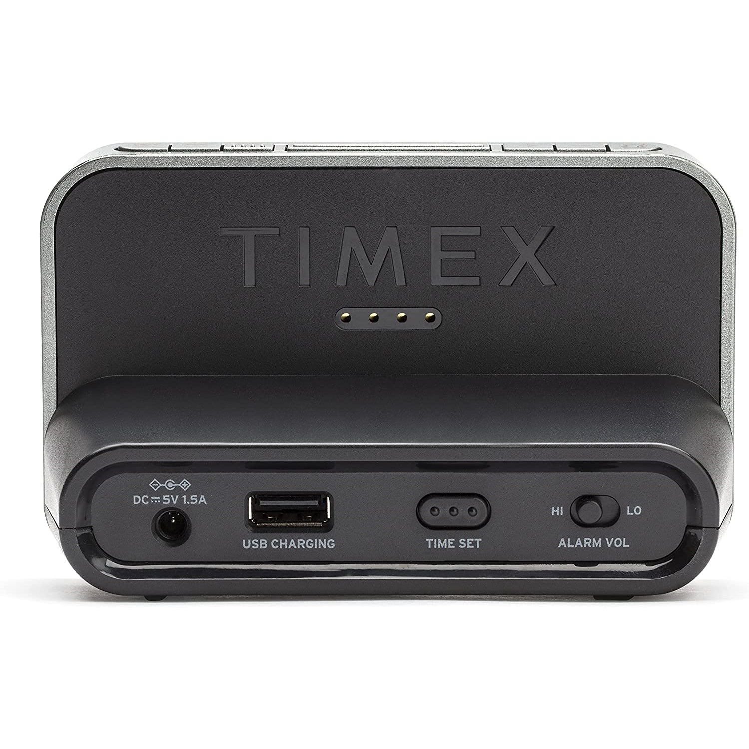 Timex - Radio-Réveil avec Écran LED, Chargement USB et Veilleuse, Noir - Simple Boutique