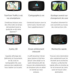 TomTom système GPS pour voiture GO 500 (CAN / USA / MEX) - Simple Boutique