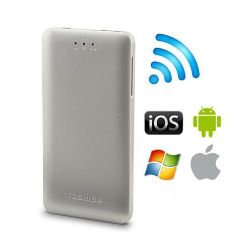 Toshiba Canvio Aeromobile SSD Sans Fil USB 3.0 Carte SD 128 GB - Simple Boutique