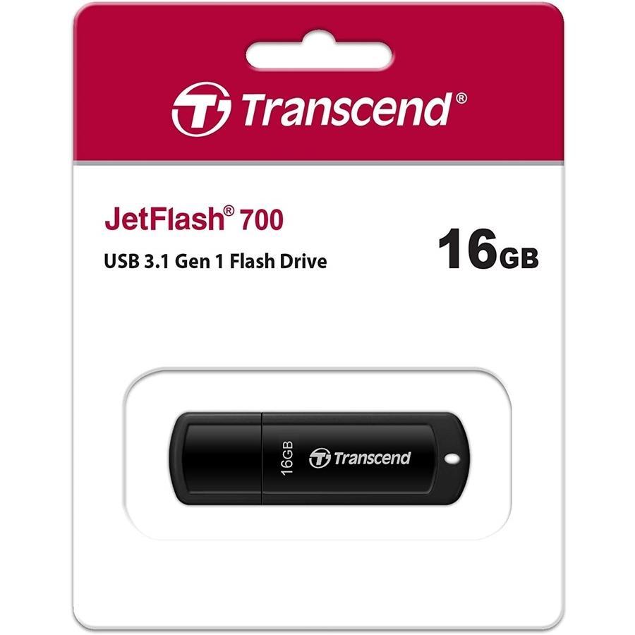Transcend JetFlash 700 Clé USB 16GB USB 3.1 - Simple Boutique