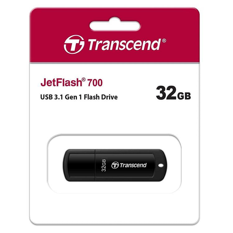 Transcend JetFlash 700 Clé USB 32GB USB 3.1 - Simple Boutique