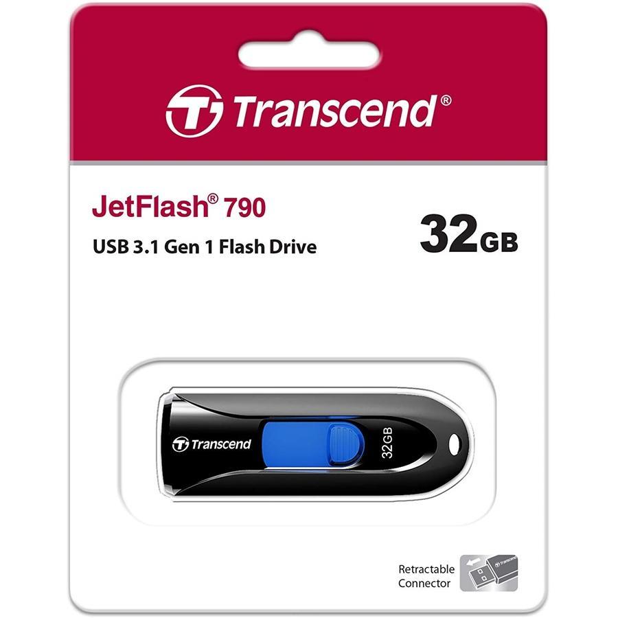 Transcend JetFlash 790 Clé USB 32GB USB 3.1 - Simple Boutique