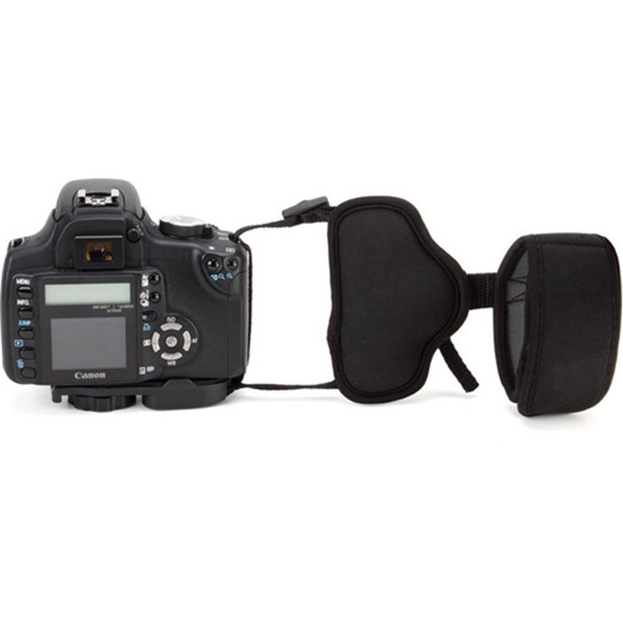 USA GEAR GRCMDG0110BKUS Double Poignée Support de Main et Sangle de Poignet Noir - Simple Boutique