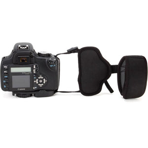 USA GEAR GRCMDG0110BKUS Double Poignée Support de Main et Sangle de Poignet Noir - Simple Boutique