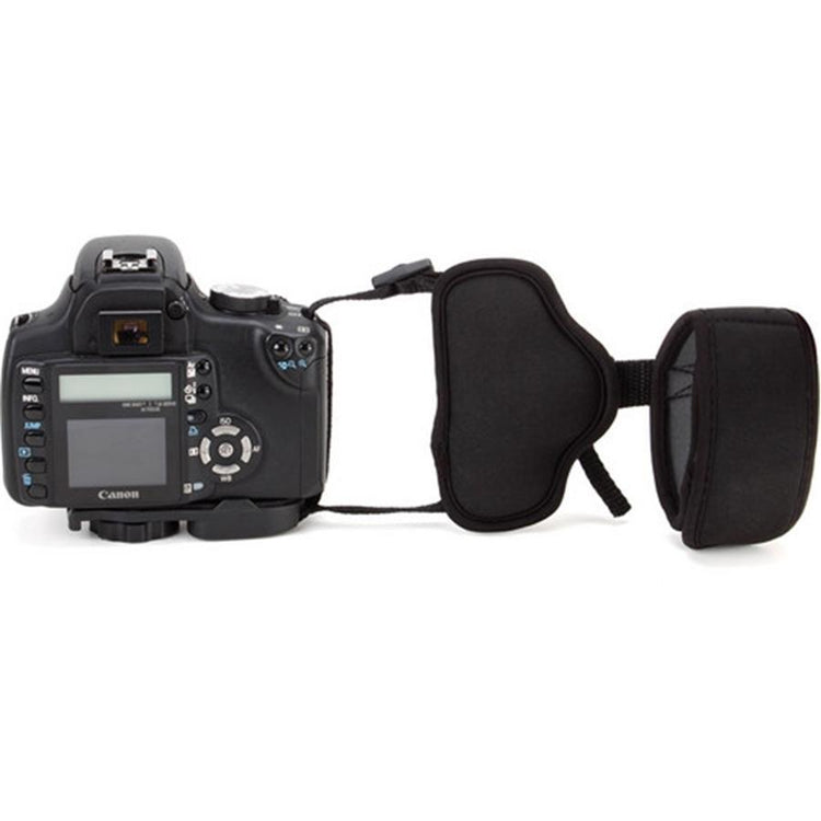 USA GEAR GRCMDG0110BKUS Double Poignée Support de Main et Sangle de Poignet Noir - Simple Boutique