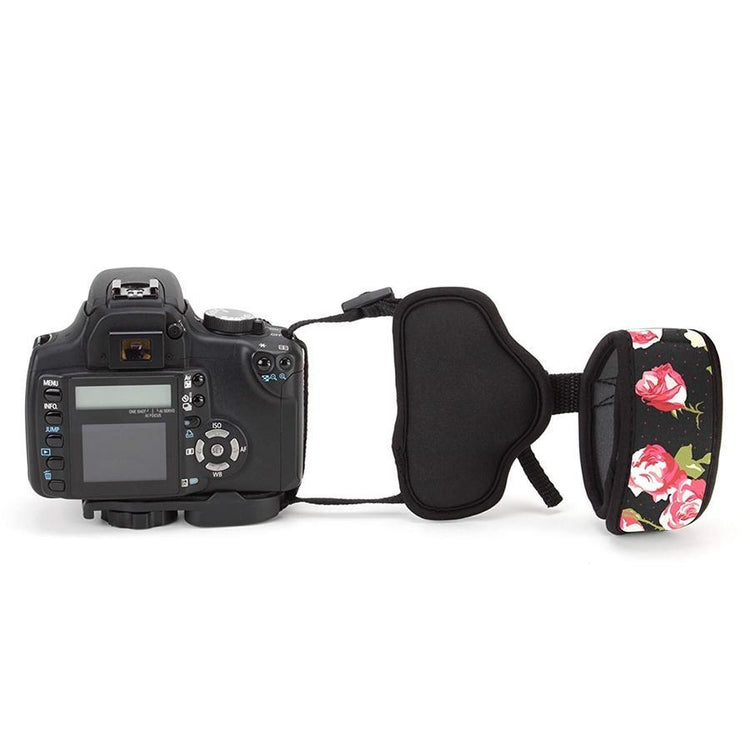 USA GEAR GRCMDG0110FLEW Support de Main et Sangle de Poignet pour Appareil Photo DSLR Florale - Simple Boutique