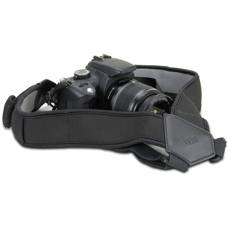 USA GEAR GRCMHS0100BKUS Sangle d'Appareil Photo Harnais de Poitrine avec Poches de Rangement Rembourré en Néoprène Noir - Simple Boutique