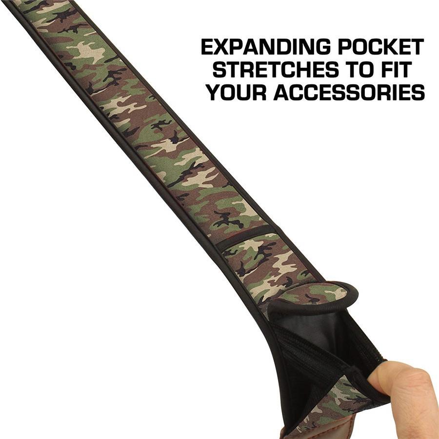 USA GEAR GRCMMS0100CGEW Sangle de Cou pour Appareil Photo Numérique en Neoprene DSLR et SLR Camoufla - Simple Boutique