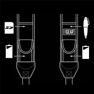 USA GEAR GRCMMS0100FBEW Sangle pour Appareil Photo avec Coussin de Néoprène Régalable Antidérapant Floral Bleu - Simple Boutique