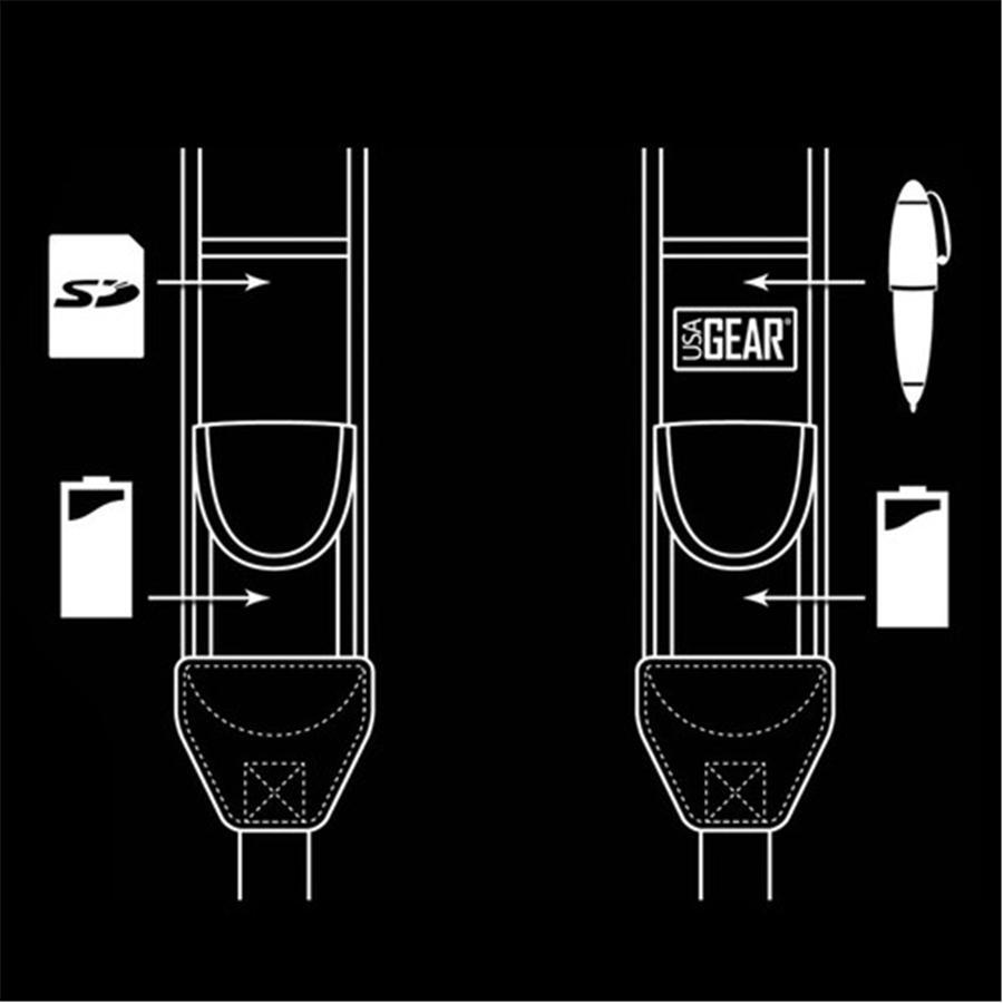 USA GEAR GRCMMS0100GAEW Sangle pour Caméra avec Coussin de Neoprène Antidérapant Ajustable Galaxy - Simple Boutique