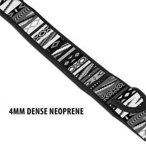 USA GEAR GRCMMS0100WGEW Sangle pour Caméra avec Coussin Ajustable en Néoprène Antidérapant Sud-Ouest Gris - Simple Boutique