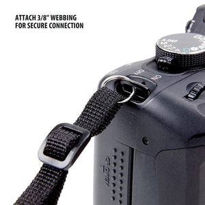 USA GEAR GRCMMS0100WREW Sangle pour Camera avec Coussin Neoprene Antidérapant Ajustable Sud-Ouest Rouge - Simple Boutique