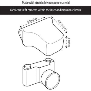 USA GEAR GRFAFSL110GAEW Étui Neoprene SLR avec Protection Résistante aux Rayures Galaxy - Simple Boutique