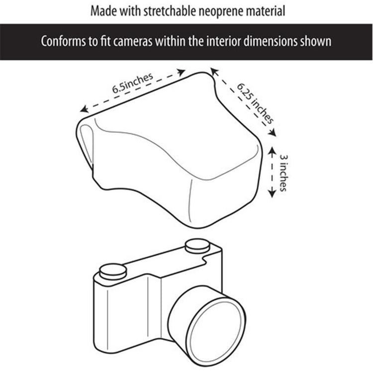 USA GEAR GRFAFSL110GAEW Étui Neoprene SLR avec Protection Résistante aux Rayures Galaxy - Simple Boutique