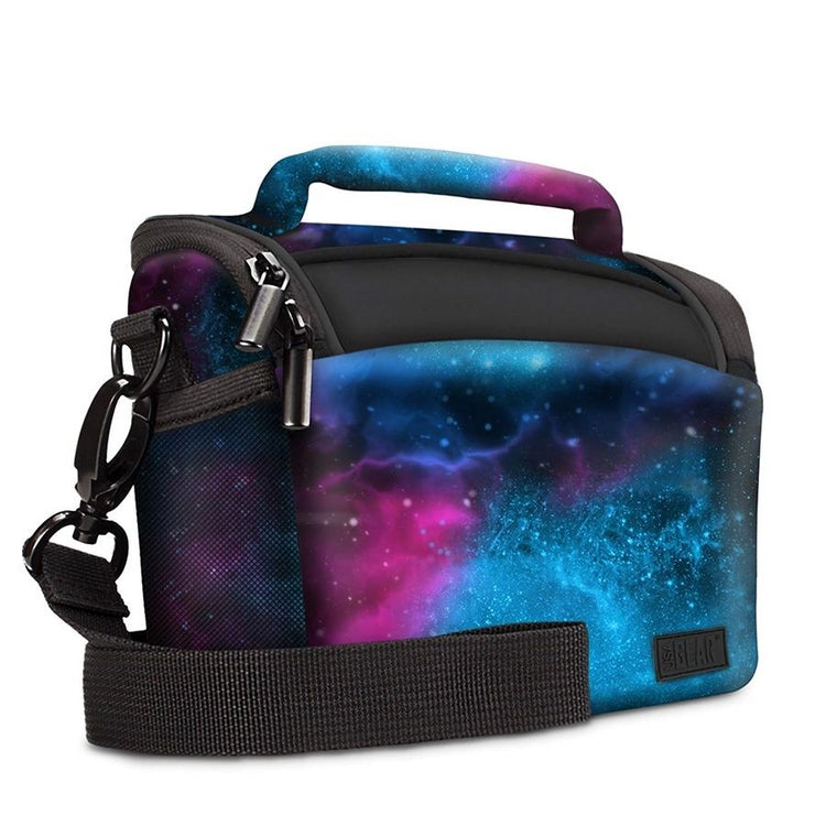 USA GEAR GRQLQIL100GAEW Sac à bandoulière pour Appareil Photo Compact Galaxy - Simple Boutique