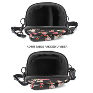 USA GEAR GRQLQTL100FLEW Étui pour Appareil Photo DSLR Reflex Numérique Portable Floral - Simple Boutique