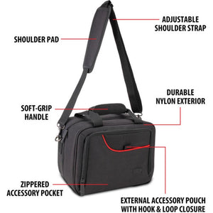 USA GEAR GRSLS14100RDEW Étui de Transport pour Nintendo Switch avec Compartiments de Rangement Rouge - Simple Boutique