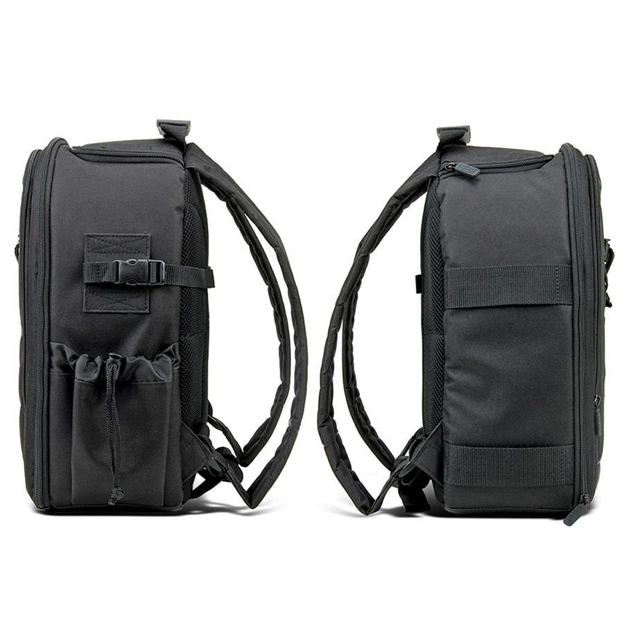 USA GEAR GRSLS16200BKEW Sac à dos pour Appareil Photo SLR avec Étui Imperméable Noir - Simple Boutique