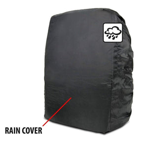 USA GEAR GRSLS16200BKEW Sac à dos pour Appareil Photo SLR avec Étui Imperméable Noir - Simple Boutique