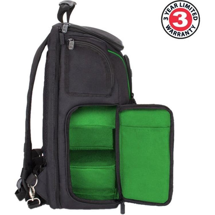 USA GEAR GRSLS17100GNEW Sac à Dos pour Appareil Photo DSLR Vert - Simple Boutique