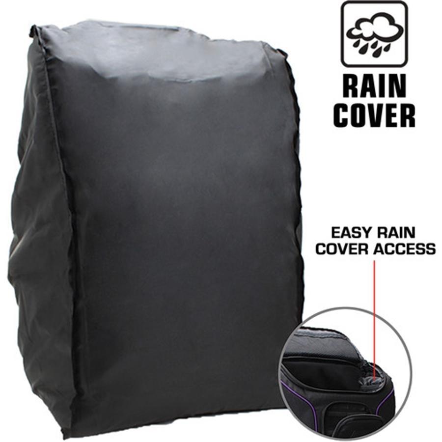 USA GEAR GRSLS17100PREW Sac à Dos pour Appareil Photo DSLR Mauve - Simple Boutique