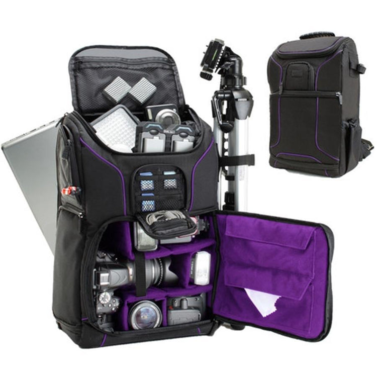USA GEAR GRSLS17100PREW Sac à Dos pour Appareil Photo DSLR Mauve - Simple Boutique