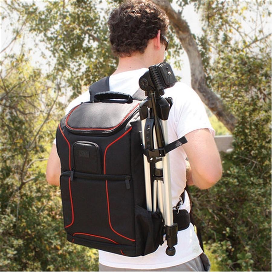 USA GEAR GRSLS17100RDEW Sac à Dos pour Appareil Photo DSLR Rouge - Simple Boutique