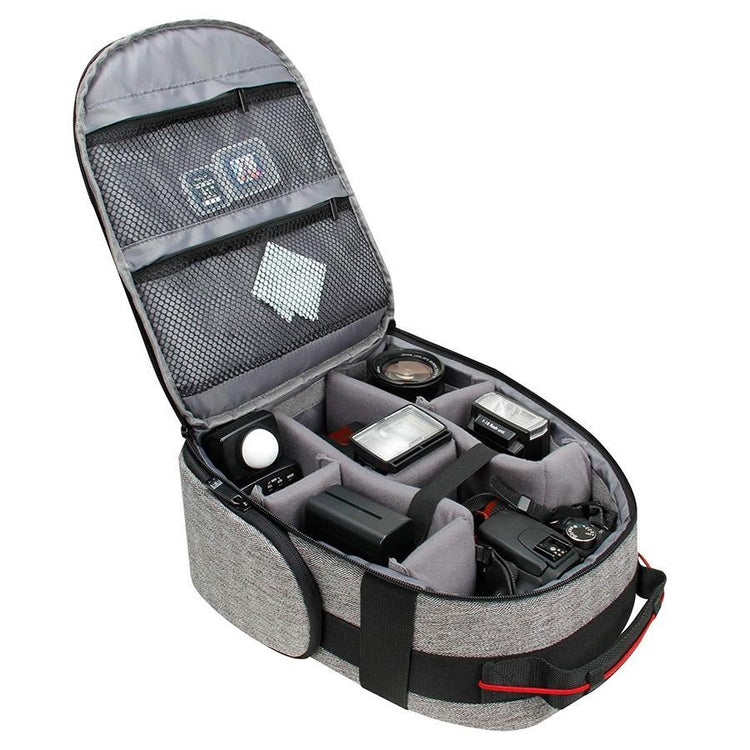 USA GEAR GRULUBK100GYEW Sac à Dos pour Camera Personnalisable Gris - Simple Boutique