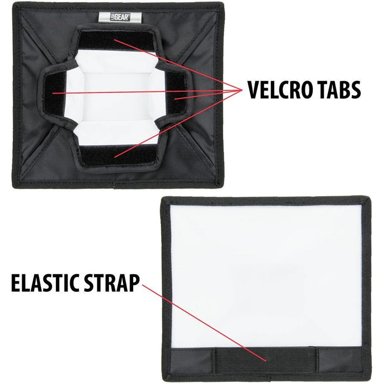 USA GEAR TrueShot Flash GRTSDSL100BKEW Diffuseur de Lumière Softbox Noir - Simple Boutique